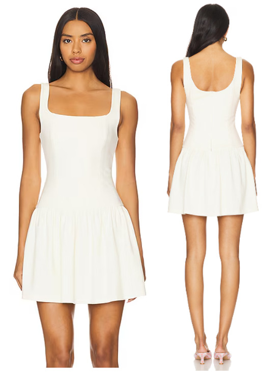 Sophie Rue Dresses & Skirts - Sophie Rue Addie Sleeveless Fit and Flare Mini Dress White Women's Size Small
